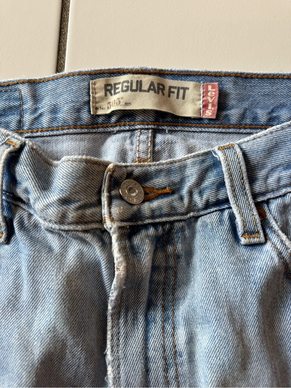 Levis has hole